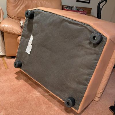 Italian Made Leather MCM Chair