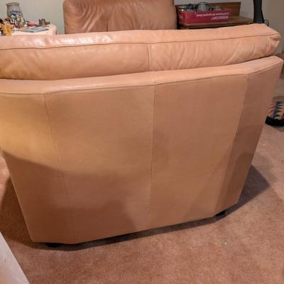 Italian Made Leather MCM Chair