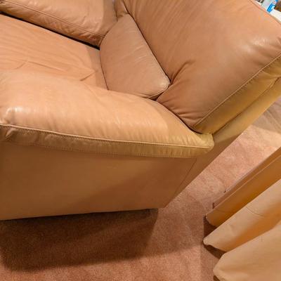 Italian Made Leather MCM Chair