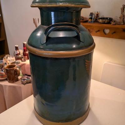Antique US Eagle Milk Jug