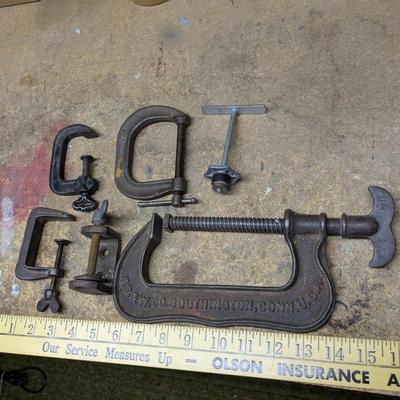 Variety of Antique Clamps