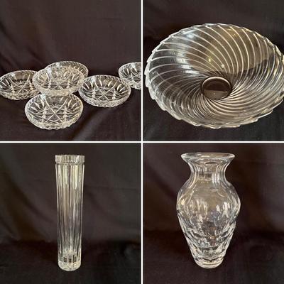 Crystal Swirl Glass Bowl & More (PB-RG)
