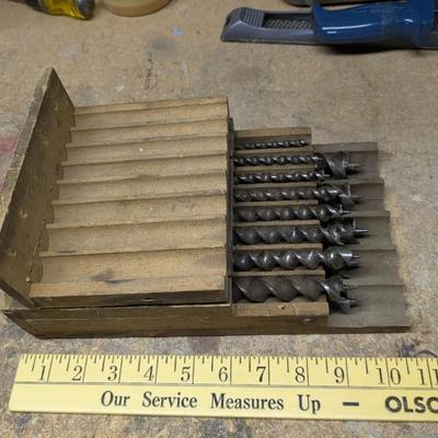 Vintage Greenlee Rockford Auger Drill Bit Set