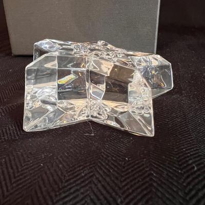 Large Waterford Crystal Vase & Star W/Box (PB-RG)