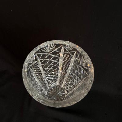 Large Waterford Crystal Vase & Star W/Box (PB-RG)