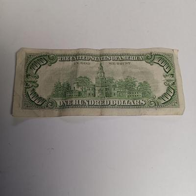 1990 $100 DOLLAR BILL