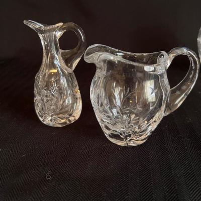 Cut Crystal Glass Pitcher & More (PB-RG)