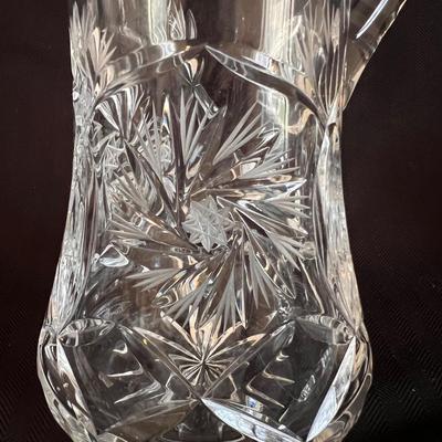 Cut Crystal Glass Pitcher & More (PB-RG)