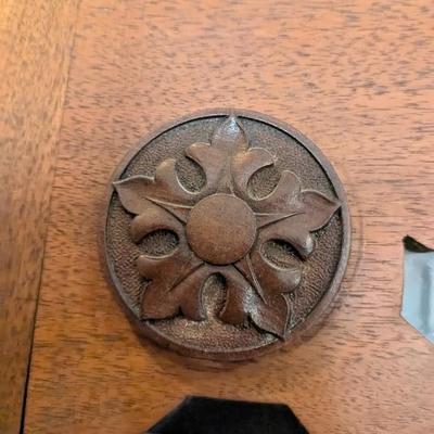 Beautiful Antique Walnut Cabinet/Secretary