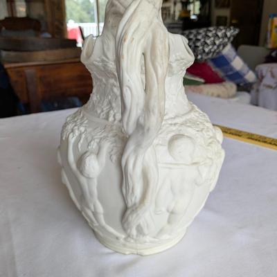 Rare Copeland & Garrett "The Vintage" Relief Moulded Jug 1844