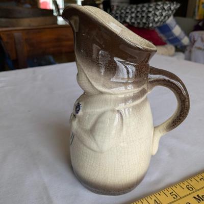 Blue Ridge Betsy Pottery Pitcher Flowers 1930-1957
