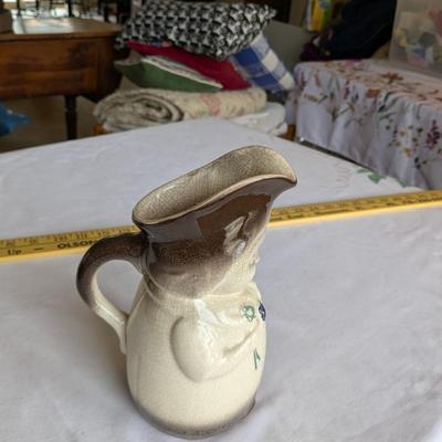 Blue Ridge Betsy Pottery Pitcher Flowers 1930-1957