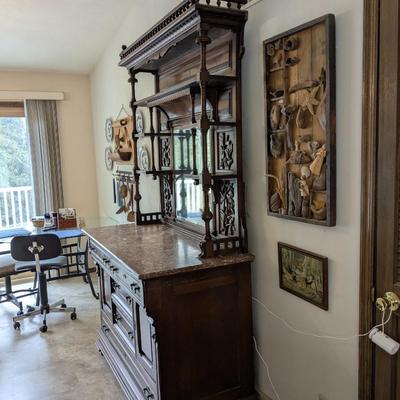 Stunning Eastlake Sideboard