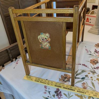 Whitney Brothers Vintage Wooden Baby Doll Crib