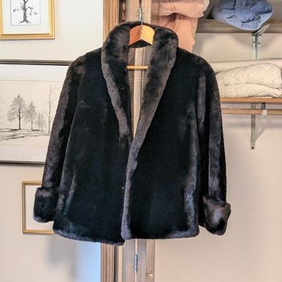Vintage Faux Fur Lg Women's Jacket