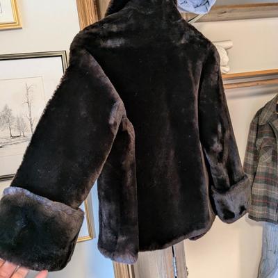 Vintage Faux Fur Lg Women's Jacket