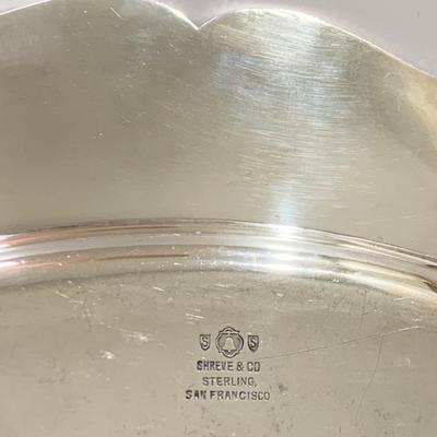 Shreve & Co. 16” x 12” Sterling Silver Service Platter (925 grams)