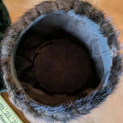 Vintage Mink Hat and Neck Wrap