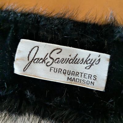 Vintage Mink Hat and Neck Wrap