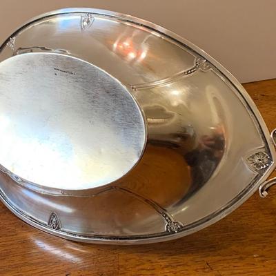 13” x 6” Sterling Silver Basket (344 grams)