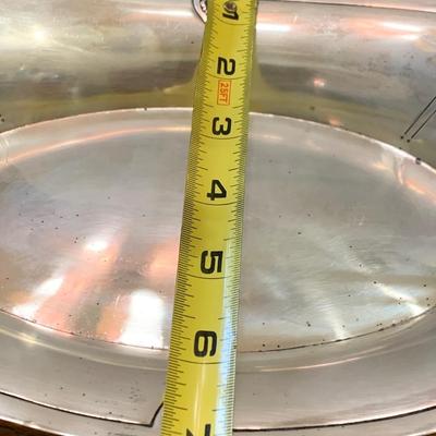 13” x 6” Sterling Silver Basket (344 grams)