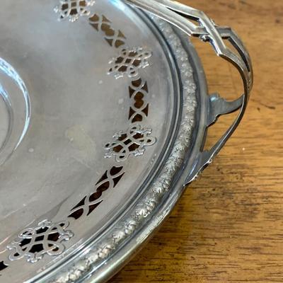 Whiting 10” x 6” Sterling Silver Basket (472 grams)