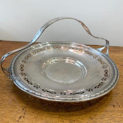 Whiting 10” x 6” Sterling Silver Basket (472 grams)