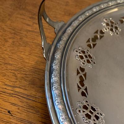 Whiting 10” x 6” Sterling Silver Basket (472 grams)