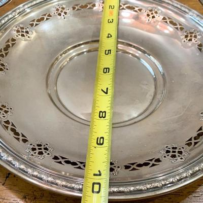 Whiting 10” x 6” Sterling Silver Basket (472 grams)