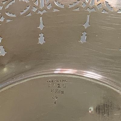 Sterling Silver & Silver Deposit Plates & Serving Bowl (796 grams)