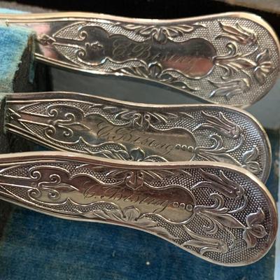 Ives Mfg. Co. Flatware Place Setting In Original Vintage Box