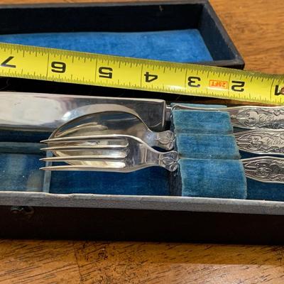 Ives Mfg. Co. Flatware Place Setting In Original Vintage Box