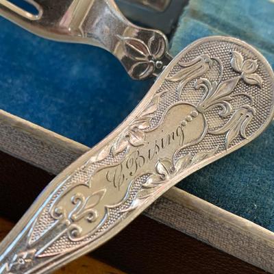 Ives Mfg. Co. Flatware Place Setting In Original Vintage Box