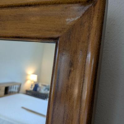 Vintage Maple Dresser and Mirror