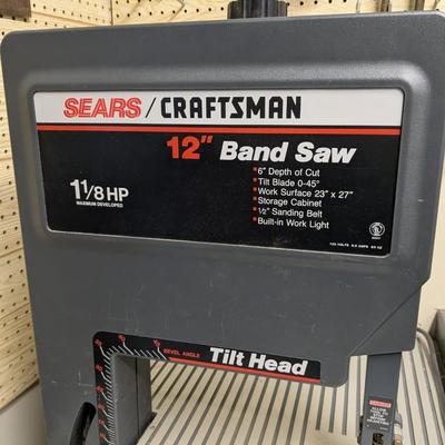 Craftsman 12" Band Saw