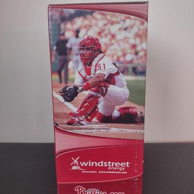 LOT 21K: 2010 & 2013 Collector’s Edition MLB Philadelphia Phillies Carlos Ruiz Bobble Figurines in Boxes