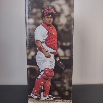 LOT 21K: 2010 & 2013 Collector’s Edition MLB Philadelphia Phillies Carlos Ruiz Bobble Figurines in Boxes