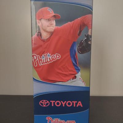 LOT 24K: MLB Philadelphia Phillies Roy Halladay Bobble Figurines in Boxes