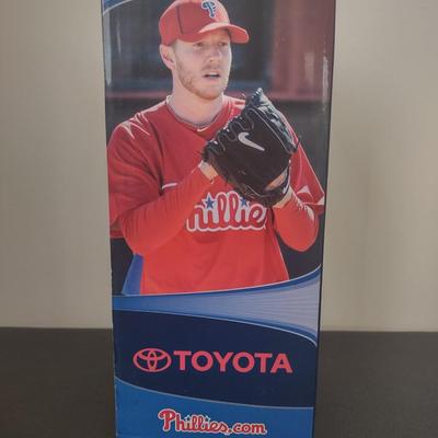 LOT 24K: MLB Philadelphia Phillies Roy Halladay Bobble Figurines in Boxes