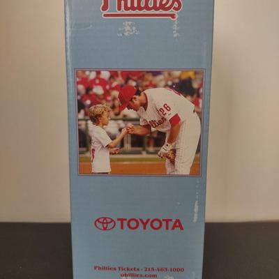 LOT 25K: MLB Philadelphia Phillies Chase Utley Bobble Figurines in Boxes