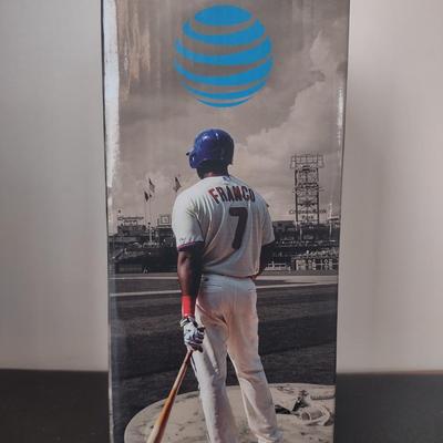 LOT 27K: MLB Philadelphia Phillies Player Collector’s Edition Bobble Figurines in Boxes: Maikel Franco & Cliff Lee