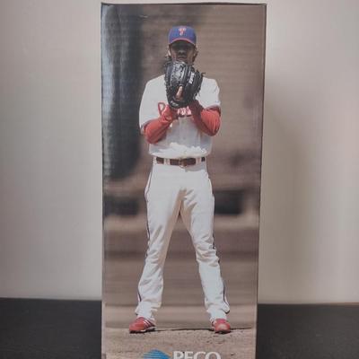 LOT 28K: MLB Philadelphia Phillies Cole Hamels Collector’s Edition Bobble Figurines in Boxes