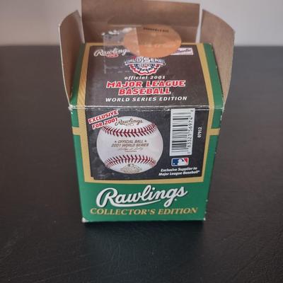 LOT 32K: Signed Curt Shilling 2001 World Series Baseball