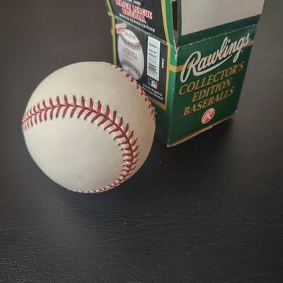 LOT 32K: Signed Curt Shilling 2001 World Series Baseball