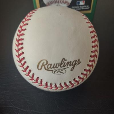 LOT 32K: Signed Curt Shilling 2001 World Series Baseball