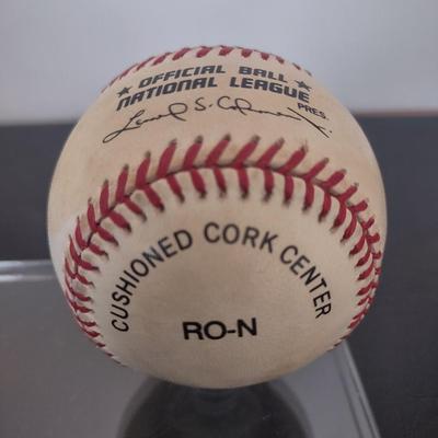 LOT 33K: Philadelphia's Greatest Centerfielders Signed Baseballs