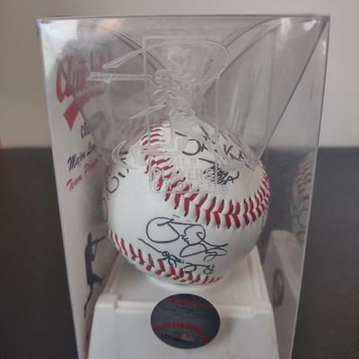LOT 34K: 2008 World Series Champion Phillies Facsimile Signed Baseballs
