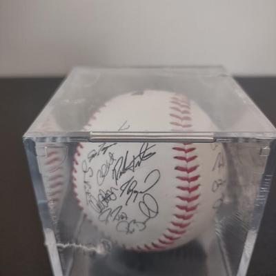 LOT 34K: 2008 World Series Champion Phillies Facsimile Signed Baseballs