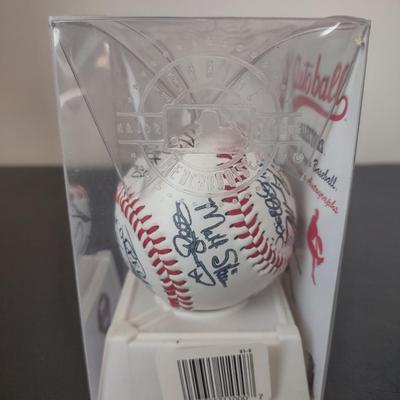 LOT 34K: 2008 World Series Champion Phillies Facsimile Signed Baseballs