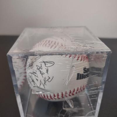 LOT 34K: 2008 World Series Champion Phillies Facsimile Signed Baseballs
